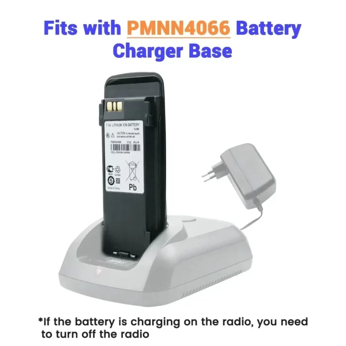 PMNN4077 Li-ion Battery Pack 7.4V for GP8200 GP8268 GP6500 GP8260 GP8800  MOTOROLA  Two Way Radio - Image 5
