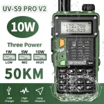 BaoFeng UV-S9 Pro V2: Powerful 10W Waterproof Walkie Talkie - Long Range UHF VHF Ham Radio