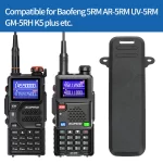 Original Baofeng UV-5RH Belt Clip - Durable Waist Clip for Ham Radio UV-5RH, UV-5RM, AR-5RM, UV-K5 PRO & K5 PLUS Accessories - Image 2