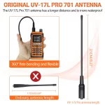 Baofeng UV-17 Pro V2 Walkie Talkie - 999CH Long Range Two-Way Ham Radio Upgrade - Image 5