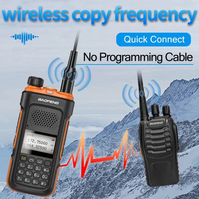 Baofeng UV-10 Pro Walkie Talkie: Dual Band 999CH, Type-C, Long Range, High Power Ham Radio - Image 3