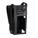 Motorola-PMLN5842 Hard Leather Radio Case, 2.5 "Swivel Belt Loop, DP4601 XiR P8660 P8628 Walkie Talkie, PMLN5842 - Image 2