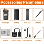 Baofeng UV-10 Pro Walkie Talkie: Dual Band 999CH, Type-C, Long Range, High Power Ham Radio - Image 6