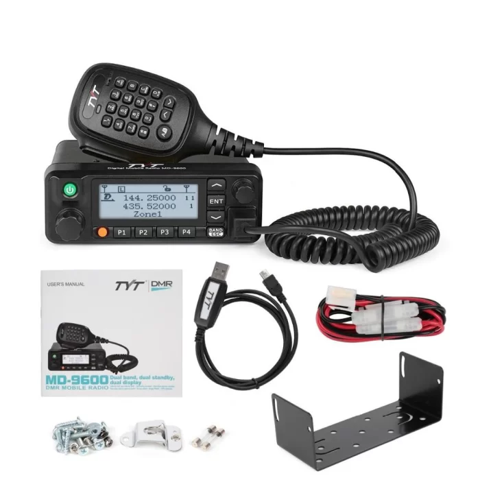 TYT MD-9600 GPS Digital/FM Analog Dual Band DMR Mobile Transceiver