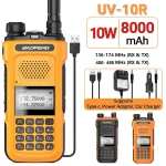 Baofeng UV-10R 10W Walkie Talkie - Long Range Type-C Portable Ham Radio 136-174 & 400-480MHz