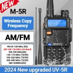 Baofeng M-5R Air Band Walkie Talkie - Long Range Two Way Radio for Amateur Ham UV-5R K5 - Wireless Frequency Copying