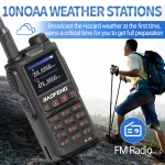 Baofeng UV-18 Pro Walkie Talkie - 10W Long Range VHF UHF Two Way Radio with 999 Channels & NOAA | Type-C & Copy Frequency - Image 5