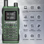 Baofeng UV-17 Pro V2 Tri-Band Walkie Talkie - Long Range Ham Radio with Type-C Frequency Copy - Image 2