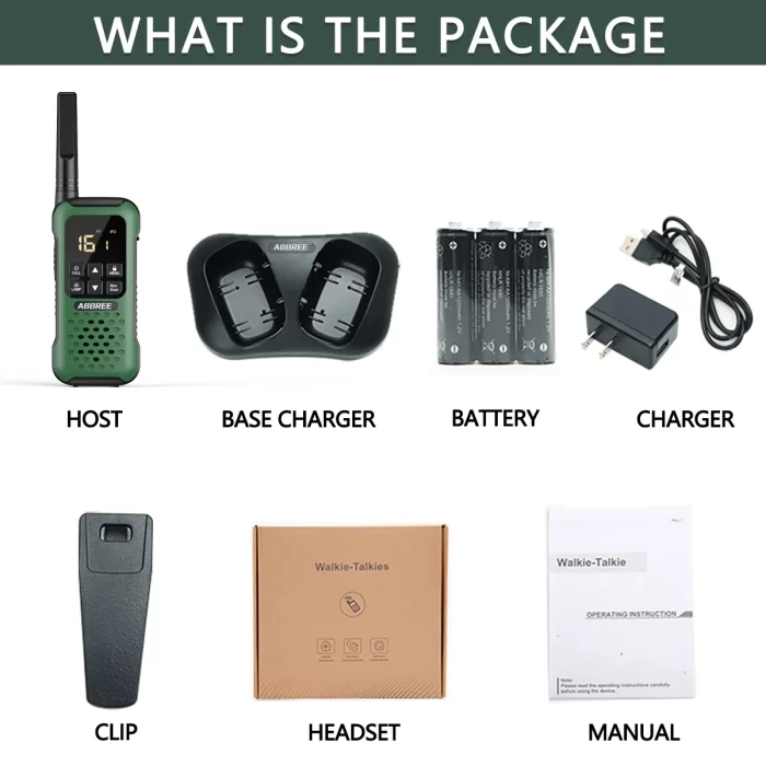 Waterproof AR-9R PMR Walkie Talkie - Long Range Rechargeable 2/4 PCS Two Way Radio for Fishing & Kayaking - Image 6