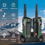 Waterproof AR-9R PMR Walkie Talkie - Long Range Rechargeable 2/4 PCS Two Way Radio for Fishing & Kayaking - Image 2