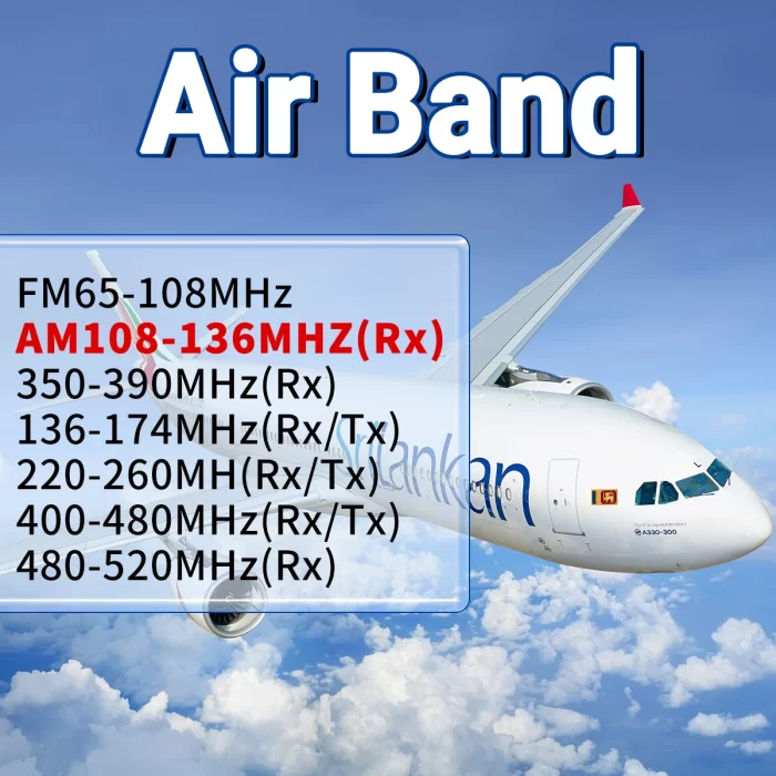 Baofeng UV-K5 Pro Walkie Talkie - 12W Air Band Ham Radio, Long Range Two Way Communication - Image 2