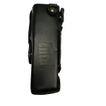 Premium Leather Walkie Talkie Case for Entel HT944, HT983, HT544, HT644, HT783 - Durable Protection & Stand - Image 2
