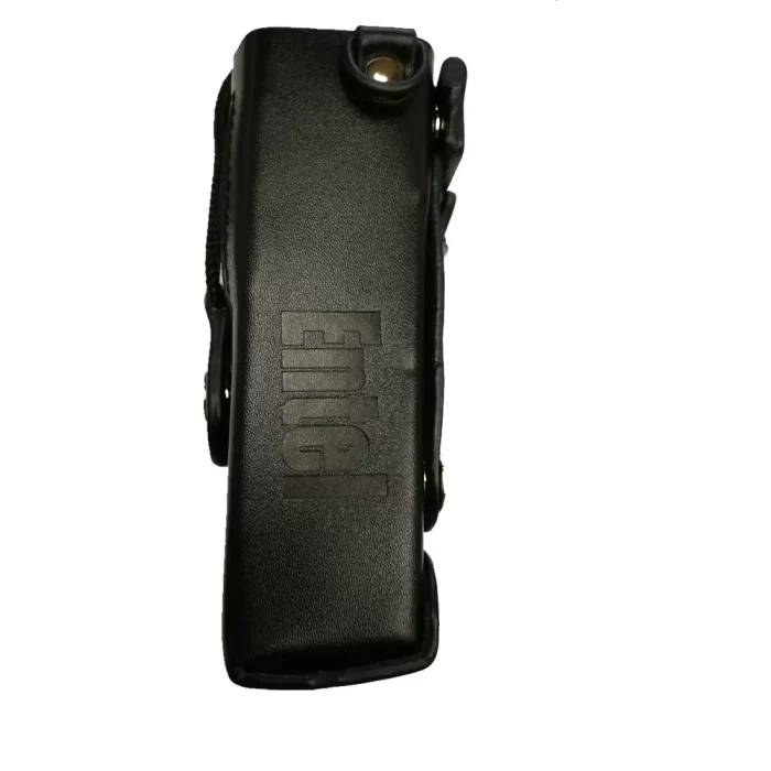 Premium Leather Walkie Talkie Case for Entel HT944, HT983, HT544, HT644, HT783 - Durable Protection & Stand - Image 2