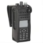 Motorola-PMLN5842 Hard Leather Radio Case, 2.5 "Swivel Belt Loop, DP4601 XiR P8660 P8628 Walkie Talkie, PMLN5842