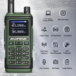 Baofeng UV-17M Walkie Talkie - Multi-Band Ham Radio with Long Range, Type-C & Full Air Band Frequency Copy - Image 2
