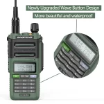 Baofeng UV-9R Pro V2 Walkie Talkie - IP68 Waterproof Dual Band Tri-Power Ham Radio for Long Range Communication - Image 6