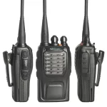 Kirisun PT558S Professional Portable Walkie Talkie - Long Range VHF Two Way Radio (136-174 MHz, 400-470 MHz)