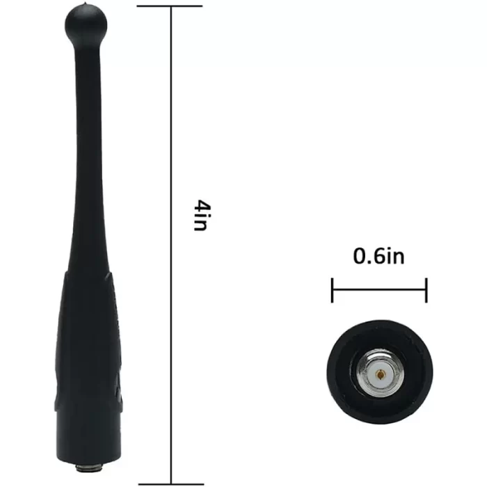 VHF UHF Antenna for Motorola Vertex Standard Wallkie Talkie Radio VX-451, VX-454 VX-821 EVX-531 EVX-534 Two Way Radio - Image 5