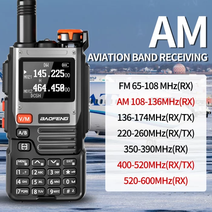 Baofeng UV-K61 Walkie Talkie - Multi Band 999CH, Type-C, DTMF, NOAA - Ideal Ham Radio for UV-5R & K5 Users (1/2PCS) - Image 3