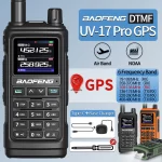 Baofeng UV 17 PRO GPS Walkie Talkie - 999CH Air Band DTMF Amateur Radio for Hunting