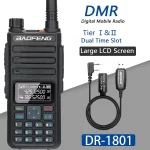 Baofeng DR-1801 Walkie Talkie | DMR Dual Band Two Way Radio | Tier I & II UHF Digital Communication