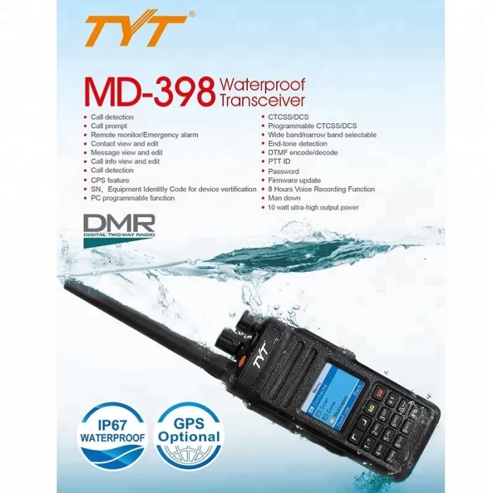 TYT MD-398 Digital Walkie Talkie