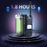 Hytera-Waterproof and Dustproof Business Black Walkie Talkie, Digital-analog Compatibility, Mobile Phone Write, BP560, IP54 - Image 3