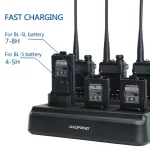 Baofeng UV-5R Six Way Charger | Multi-Unit Walkie Talkie Charger for UV-5RA UV-5RB UV-5RE | EU/US Compatible - Image 2