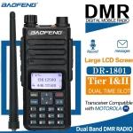 Baofeng DR-1801: Long Range Dual Band DMR Walkie Talkie - Upgrade Your DM-1801 with Tier I & II Dual Time Slot