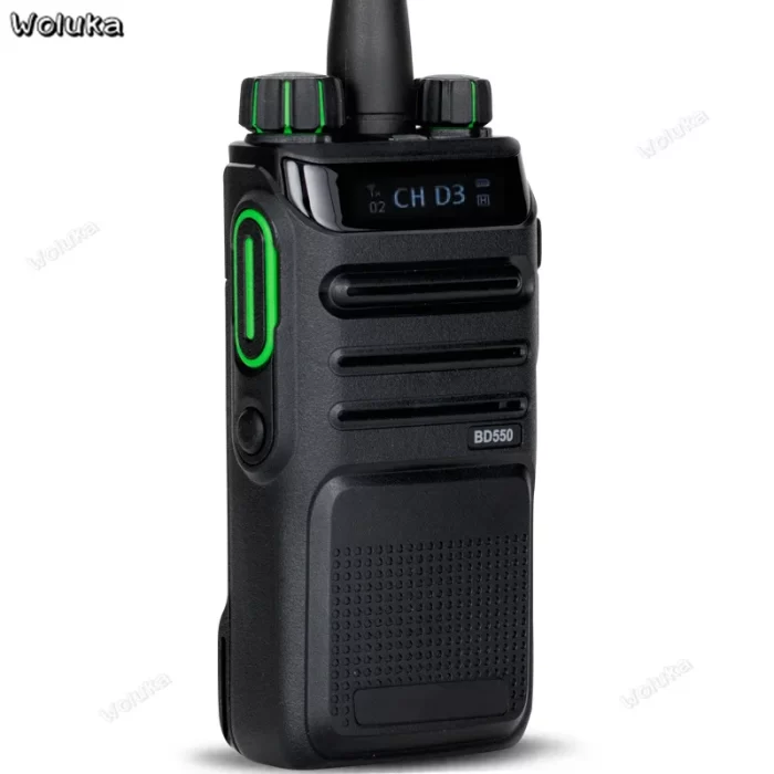 Hytera-DMR Two Way Radio with Noise-cancellation, DMR, Long Range, Durable, Durable, LED, Superior Audio Quality, BD550 - Image 2