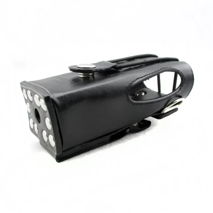 Premium Leather Case for Kenwood TK3207 & TK2207 Walkie Talkies - Handstand Protection & Durability - Image 2