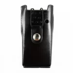 Leather Radio Bag for Motorola, Tactical Holster, Case Cover for P3688, GP3188, CP040, EP450 Walkie Talkie