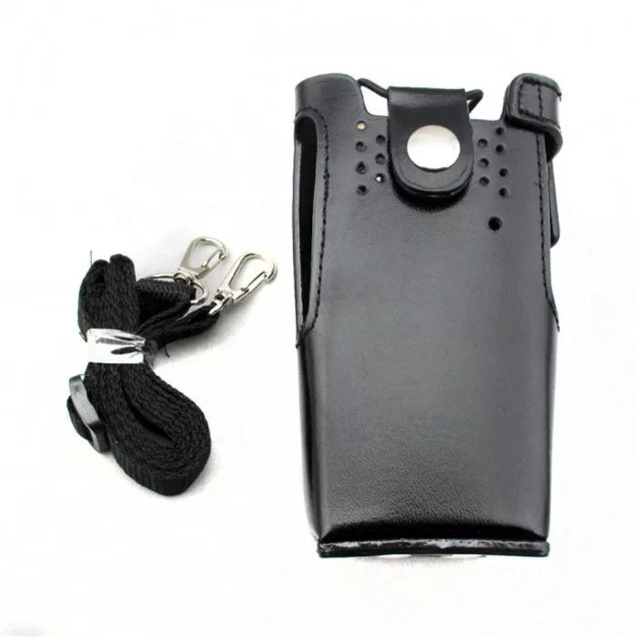 Hard Leather Case for Motorola Two Way Radio, Carrying Holder, Holster for GP320, GP340, GP360, GP328, HT750, HT1250 - Image 5