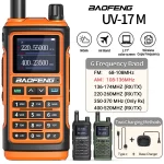 Baofeng UV-17M Air Band Walkie Talkie - Long Range 999CH, NOAA, Type-C Charger, Wireless Frequency Copy - UV 5R Two Way Radio