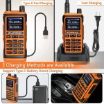 Baofeng UV-17M Air Band Walkie Talkie - Long Range 999CH, NOAA, Type-C Charger, Wireless Frequency Copy - UV 5R Two Way Radio - Image 4
