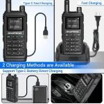 BaoFeng UV-17 Pro V2 Walkie Talkie - Waterproof 16 KM Range Two-Way Radio | Powerful UV-5R S22 Ham Radio - Image 3