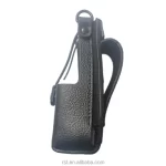 Leather Case for Motorola Walkie Talkie, Hostler with Belt, DGP8550, DP4800, DP4801, XPR7350, Xirp8268, Holder - Image 3