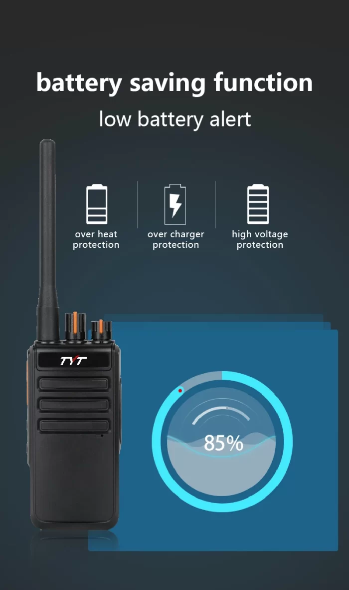 TYT MD-790 DMR Digital 5W dual band AES Enhanced encryption Walkie Talkie