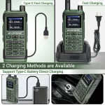 Baofeng UV-17M Air Band Walkie Talkie - Long Range Type-C Two Way Radio Upgrade - Image 5