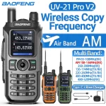 Baofeng UV-21 Pro V2 Walkie Talkie: Long Range Multi Band AM 999CH, TYPE-C for UV-5R & UV 17 K6 Ham Radio