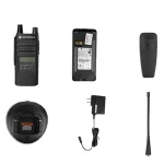 Motorola-Portable Two Way Radio DMR Walkie Talkie, XIR C2620, UHF, VHF, High Output Power, Limited Keypad, CP100D, CP100D - Image 5