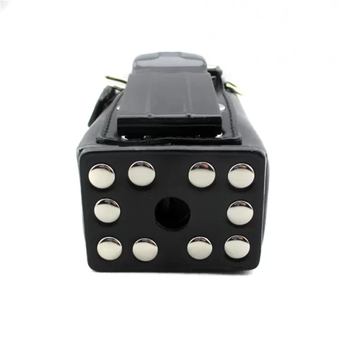 Hard Leather Case for Motorola Two Way Radio, Carrying Holder, Holster for GP320, GP340, GP360, GP328, HT750, HT1250 - Image 4