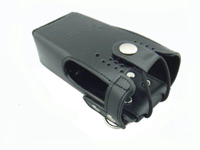 Hard Leather Case for Motorola Two Way Radio, Carrying Holder, Holster for GP320, GP340, GP360, GP328, HT750, HT1250 - Image 2
