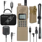 Baofeng AR-152 Dual Band Walkie Talkie - 15W Tactical Military VHF UHF Radio with Larger Battery