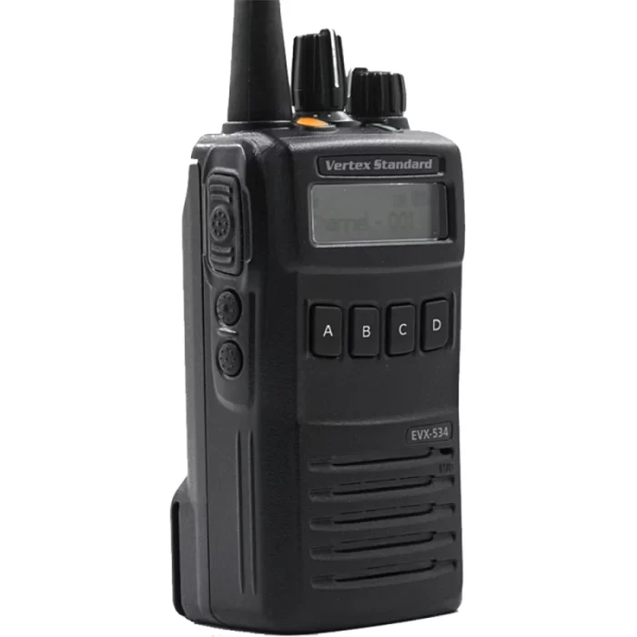 Motorola-Digital Walkie Talkie, Two Way Radio, Analog, Portable, UHF, VHF, EVX-534 - Image 3