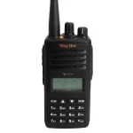 Magone-VZ-18 Walkie Talkie, Two-Way Radio with Keyboard, Manual Frequency Input, 1600mAh, Motorola