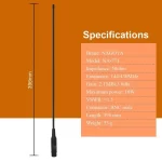 TYT Two Way Radio Antenna, SMA Feminino para UV-5R, UV-82, BF-888S, H777, Walkie Talkie, NA-771 - Image 4