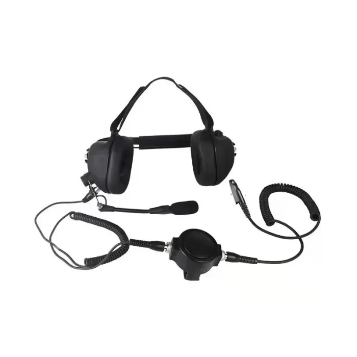 Walkie Talkie Headset for Motorola GP328 GP338 PTX760 GP340 Air the Head Headset with Noise Canceling Boom MIcphone Radio - Image 4
