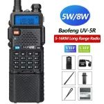Baofeng UV-5R Dual Band Walkie Talkie | 5W/8W VHF/UHF | 16KM Range | 3800mAh Battery | Reliable Ham Two-Way Radio