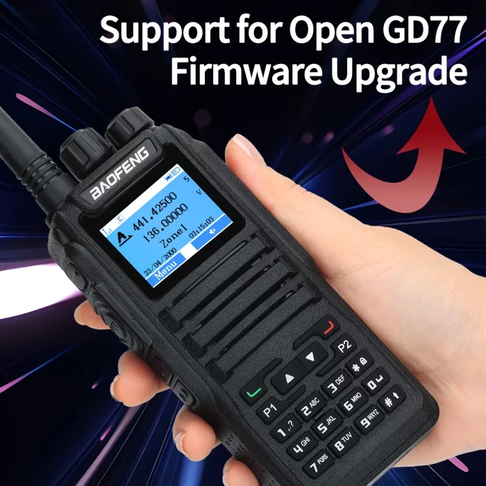 Baofeng DM-1701 DMR Walkie Talkie: Dual Mode Analog & Digital Ham Radio for Long Range Communication - Image 3